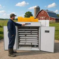 Nouvel incubateur à œufs de poulet de taille moyenne 2112 à haute productivité 220V