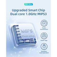 Mini adaptateur sans fil CarPlay Android Auto, dongle Plug & Play, connexion automatique, boîte AI pour voiture, systèmes de voiture intelligents sans fil Android Auto
