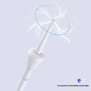Détartreur <span class=keywords><strong>dentaire</strong></span> portable pour le lavage du nez, outil de dentiste électrique pour soins bucco-dentaires avec source d'alimentation USB à usage domestique en plastique - Product Image 4