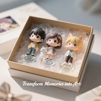 Personalizado OEM PVC vinilo Anime figura de acción coleccionable 3D dibujos animados juguete modelo fábrica al por mayor hecho a mano resina figurita