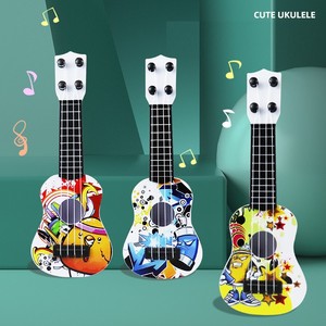 Đồ Chơi Trẻ Em Nhạc Cụ Mô Phỏng Đàn Ukulele Guitar Mini Bốn Dây Có Thể Phát Nhạc - Product Image 4