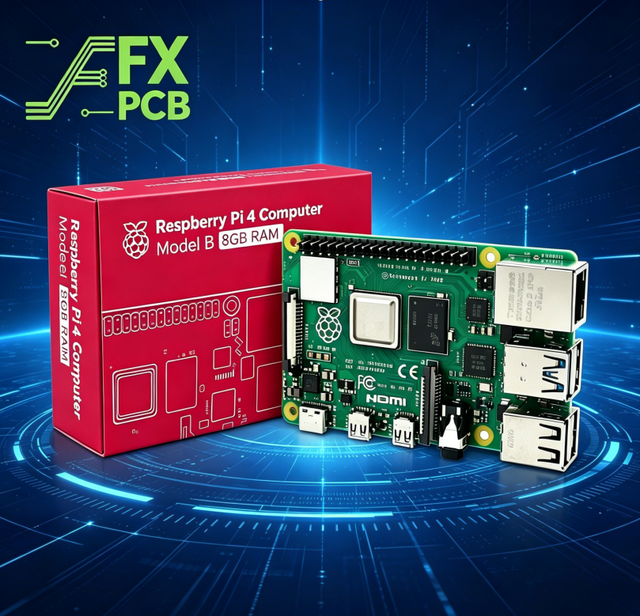 Raspberry Pi 4 Model B 8GB Development Board Programming AI Starter Kit with Python Support Other Brand