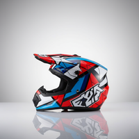 Casque intégral professionnel en ABS pour motocross, tout-terrain, ATV, descente, karting, cross, avec lunettes, gants et masque