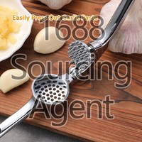 Ensemble de presse-ail de qualité supérieure pour la cuisine, antirouille, compatible lave-vaisselle, hachoir à ail professionnel, outil facile à utiliser pour peler l'ail