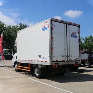 Famosa marca Isuzu pequeña caja refrigerada camión de transporte de alimentos congelados para la venta caliente - Product Image 5