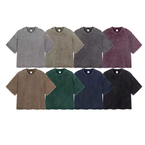 Camiseta Oversize con Logo Personalizado, Efecto Lavado, Corte Cuadrado y Hombros Caídos - Product Image 3