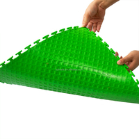 6mm Dicke PVC Wasserdichte Umweltfreundliche Kratzfeste Rutschfeste Modulare Bodenfliesen mit Klick-Verlegung für Innenräume und Garagen
