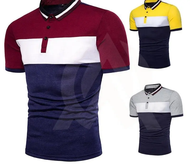 Kurzarmige Herren-Polovirsten Mode Golf Polo Freizeit Sublimation Polo-T-Shirt 100 % Baumwolle Werkspreis Sport Stickerei-Shirt