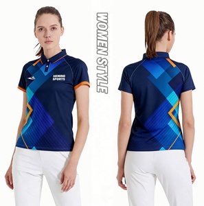 Chemise <span class=keywords><strong>bleu</strong></span> <span class=keywords><strong>marine</strong></span> de haute qualité, chemises de sport personnalisées avec logo, maillot pour hommes et femmes, football, pickleball, basketball, équipe, polo - Product Image 3