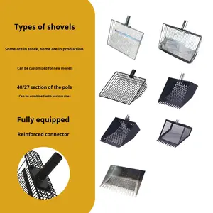 Pala de limpieza especial multifuncional para gallineros, pala de estiércol de pollo para mascotas transfronterizas, herramienta de mano de jardín para ganado - Product Image 4