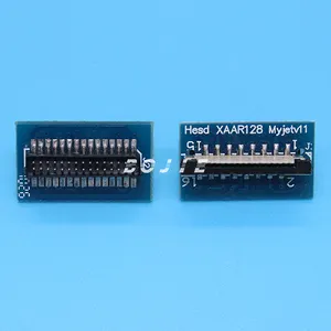 good price xaar 128 printhead board connector for Myjet printer 128 transfer card