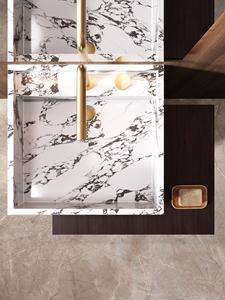 Lavabo sur pied <span class=keywords><strong>moderne</strong></span> et simple, personnalisé, pour hôtel, villa, petit appartement, colonne, cour extérieure, montage au sol - Product Image 5