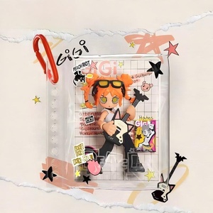 Última Novedad Original POPMART Peach Riot Music Casual Serie PVC Bloque de Construcción Colgante Caja Sorpresa Regalo Creativo Hecho a Mano de Moda - Product Image 3