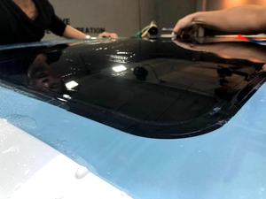 फैक्टरी ब्लू ब्लैक आइस कवच कार छत फिल्म गर्मी अवरुद्ध उच्च स्थायित्व खरोंच प्रतिरोध नैनो कोटिंग मोटर वाहन खिड़की टिंट - Product Image 4