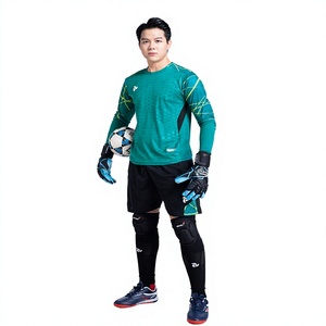 Maillot de gardien de but personnalisé GEA II à manches longues, rembourré, à séchage rapide, uniforme de football OEM ODM - Product Image 1
