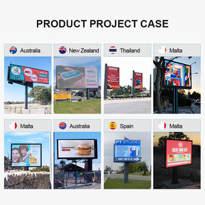 Wasserdichte Outdoor <span class=keywords><strong>LED</strong></span>-Werbetafel, Große Digitale Werbeanzeige mit Hintergrundbeleuchtung - Product Image 2