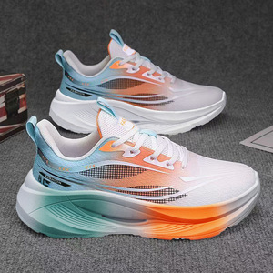 Chaussures de course respirantes en mesh avec amorti sportif, design personnalisé, tailles 39-44 - Product Image 2
