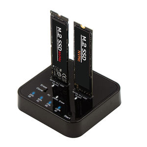 Station d'accueil AOTECH 20 Gbps NVMe M.2 à double baie pour clonage hors ligne, <span class=keywords><strong>USB</strong></span> <span class=keywords><strong>C</strong></span> vers NVME pour disques durs SSD M2 M Key - Product Image 4