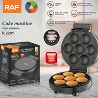 Machine à sandwich électrique double face RAF de style européen, multifonctionnelle pour toasts et gaufres, idéale pour le petit-déjeuner