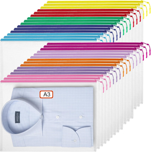 A3 Lager Size Plastic Mesh Bags with Zipper Packaging <strong>Document</strong> File Bag Home Organizer Pouch File <strong>Folder</strong> for <strong>Travel</strong> Storage - Product Image 1