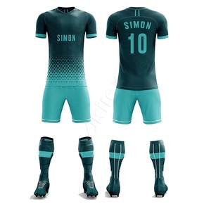 Camiseta y pantalones cortos de uniforme de fútbol con impresión por sublimación completa para kit de entrenamiento de equipos deportivos - Product Image 6