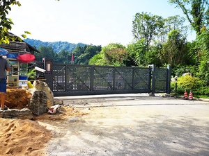 Tự động ngang trụ cột ánh sáng vẽ trượt chính cổng công nghiệp Cổng - Product Image 4