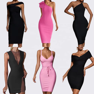 Vestuário Design Serviços Alta Qualidade Vestuário Fornecedores Fábrica Luxo Fabricantes Custom Boutiques Roupas Casual Mulheres Vestido - Product Image 1
