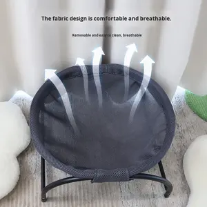Auf Lager <span class=keywords><strong>Summer</strong></span> Mesh Haustier bett für kleine Hunde Katzen Kühlung Hänge korb Abnehmbare wasch bare Funktion Solides Katzen nest für den Winter - Product Image 3