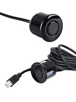 Kit de capteurs de stationnement universels étanches 22 mm à 4 capteurs, système de radar de recul, capteur de distance de recul pour toutes les voitures 12 V avec avertisseur sonore
