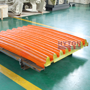 Hyton HT-03054-500-53 망간 고정형 죠 플레이트 테렉스 시더라피드 3054 프라이머리 죠 크러셔 웨어 라이너용 - Product Image 6