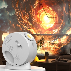 Smart Star Night Proiettore Stellato Luce Bluetooth Altoparlante Laser Sky 3D Proiettore Planetario Meteo Dinamico Luce Intelligente per i Bambini - Product Image 1