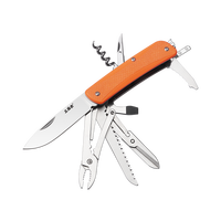 Hochwertiges Outdoor Survival Multi Messer mit Schere Flaschen öffner Säge 19 All-in-One-Werkzeug für Männer Multi Tool Taschen messer