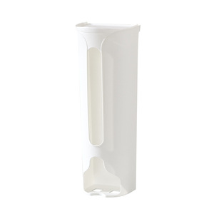 QINLAN Scatola <span class=keywords><strong>Porta</strong></span> <span class=keywords><strong>Sacchetti</strong></span> per Rifiuti da Cucina Facile da Montare a Parete, Supporto per <span class=keywords><strong>Sacchetti</strong></span> in Plastica PP Facile da Pulire 9x9x30.5cm - Product Image 5