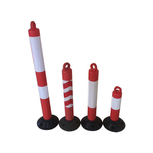 <span class=keywords><strong>Poteau</strong></span> de délinéateur de clôture PE <span class=keywords><strong>Poteau</strong></span> de guidage flexible Poteaux d'avertissement - Product Image 1