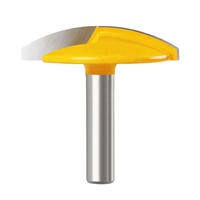 Prix bon marché d'usine 8mm/ 6mm/ 1/4 mèche de routeur ronde plate à tige pour le travail du bois