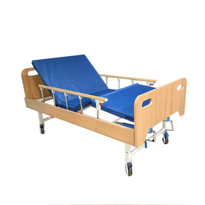 Heng Sheng Holdings Nursing <b>Bed</b> Wooden Multi-Function Elderly Care Hospital <b>Bed</b> With <b>Side</b> <b>Rails</b> And Wheels - Product Image 4