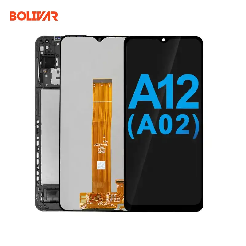 Penggantian Kualitas Tinggi Ponsel Lcd Digitizer Layar Sentuh Kapasitif untuk Galaxy A12