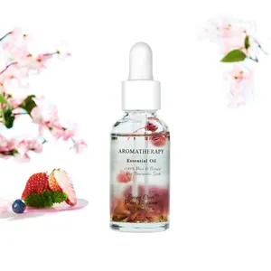 30ml Puro Natural Da Flor Da Ameixa Essence Remover Reparação Da Pele Cicatriz Desaparecer Estrias Óleo Essencial