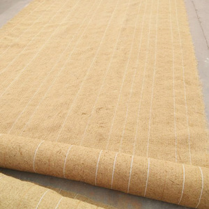Couverture en fibre <span class=keywords><strong>de</strong></span> coco avec <span class=keywords><strong>graines</strong></span> d'herbe intégrées, <span class=keywords><strong>tapis</strong></span> biodégradable pour la protection des pentes, pour l'ensemencement des mines et des bordures routières - Product Image 3