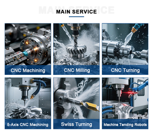 Custom 5 Axis <strong>CNC</strong> <strong>Machining</strong> OEM Production of <strong>High</strong> <strong>Precision</strong> for Micro <strong>Machining</strong> <strong>Wire</strong> EDM Stainless Steel Aluminum Metal Parts - Product Image 5