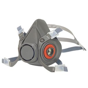 Langlebige 6300 <span class=keywords><strong>Large</strong></span> Size Half Face Wieder verwendbare Gasmaske für chemische Atemschutz masken mit 6001 Patrone zum Lackieren zum Fabrik preis - Product Image 3