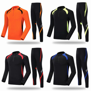 Toptan ajanlar fabrika doğrudan erkek rüzgar geçirmez sıska takım gündelik spor giyim uzun kollu Jersey 2-in-1 tasarım 100% Polyester - Product Image 1