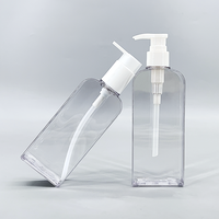 Bouteilles de shampoing PETG 150ml 200ml 270ml, flacons vides avec pompe à lotion, emballages cosmétiques, distributeur de gel douche pour soins personnels