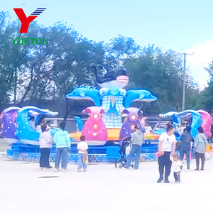 Parc d'attractions extérieur, aire de jeux aquatiques, manèges aquatiques, île des requins avec pistolet à eau - Product Image 2