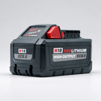 Remplacement pour batterie Milwaukee M18 18V 8.0Ah Li-ion pour outils sans fil M18