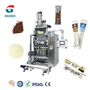 Multilane 2g 5 gram 10g 15g 20g sachet powder stick packaging machine automatic milk powder packing machine