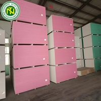 Plafond en plaques de plâtre à motifs fibreux décoratifs isolés et insonorisés pour cloisons sèches d'ignifugation étanche Prix