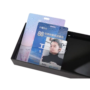 Carte d'insigne de passe VIP tout accès en plastique dur personnalisée cartes d'identité d'employé du personnel pour les événements - Product Image 1