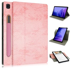 Étui de protection rotatif en PU <span class=keywords><strong>pour</strong></span> <span class=keywords><strong>tablette</strong></span> <span class=keywords><strong>Samsung</strong></span> <span class=keywords><strong>Galaxy</strong></span> <span class=keywords><strong>Tab</strong></span> <span class=keywords><strong>A7</strong></span> 10.4" T500 2020/T509 2022 - Product Image 1