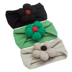 Diademas <span class=keywords><strong>de</strong></span> flores personalizadas para bebés, diademas <span class=keywords><strong>de</strong></span> flores para recién nacidos, diadema elástica <span class=keywords><strong>y</strong></span> suave para bebés - Product Image 2